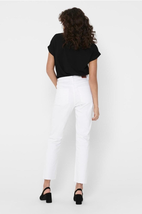 Only zwarte dames t-shirt | Model