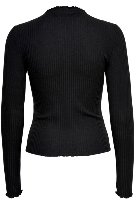 Only zwarte dames trui | Model achteraanzicht