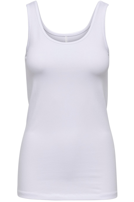 Only witte dames top | Vooraanzicht