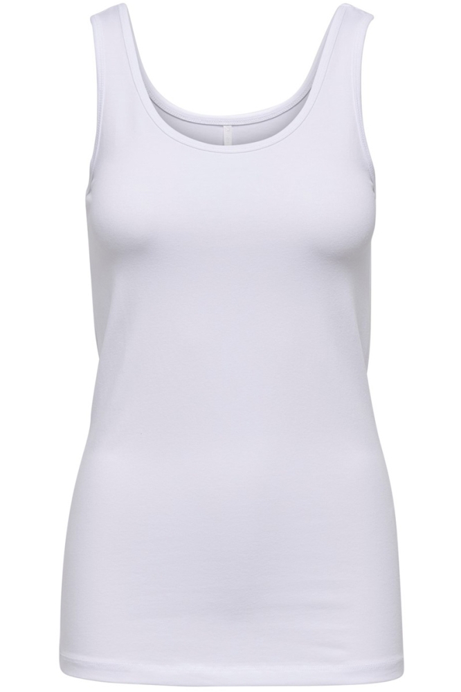 Only witte dames top | Vooraanzicht