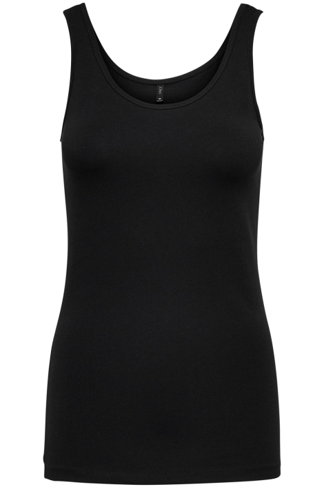 Only zwarte dames top | Vooraanzicht