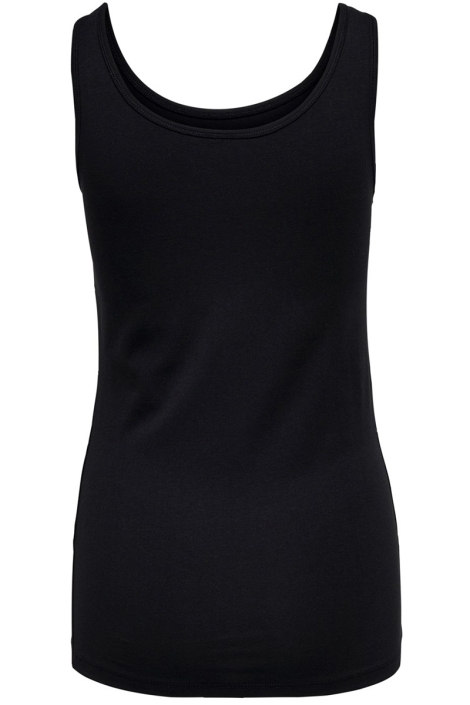 Only zwarte dames top | Achteraanzicht
