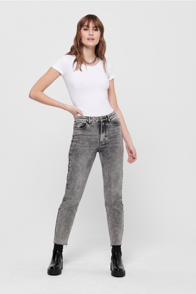 Only witte dames t-shirt | Model