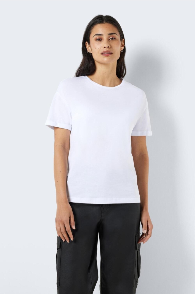 Noisy may witte dames t-shirt