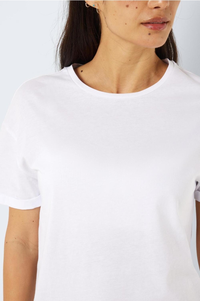 Noisy may witte dames t-shirt