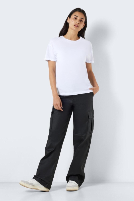 Noisy may witte dames t-shirt