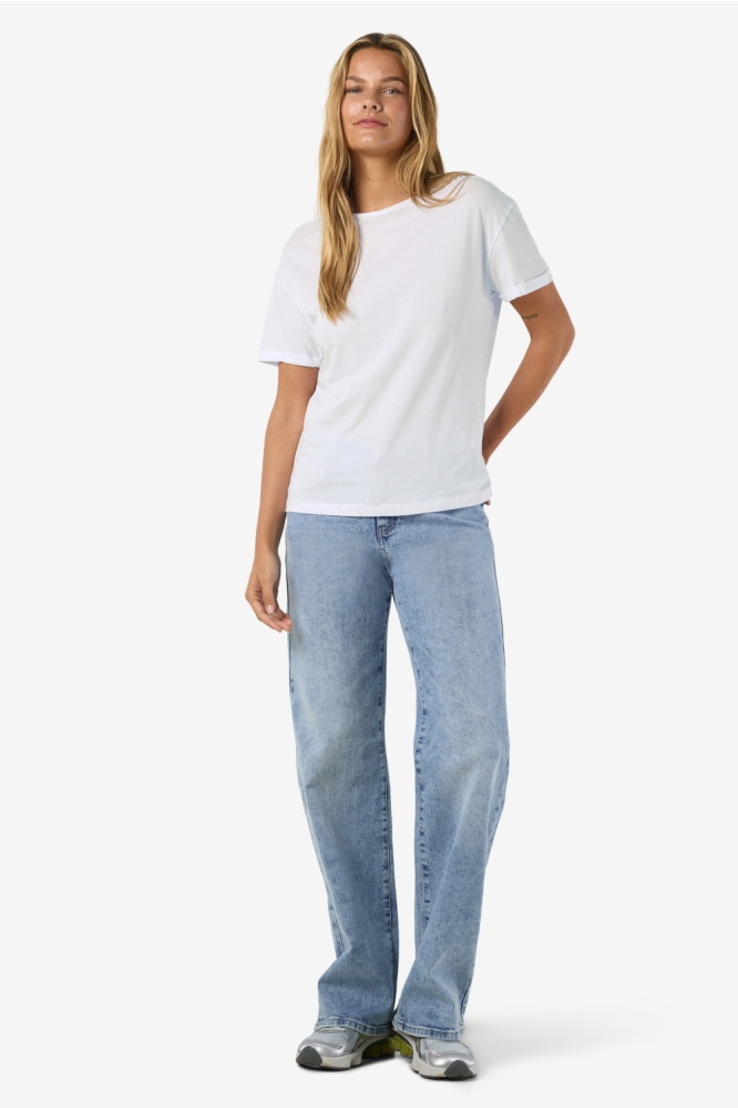 Noisy may witte dames t-shirt | Model
