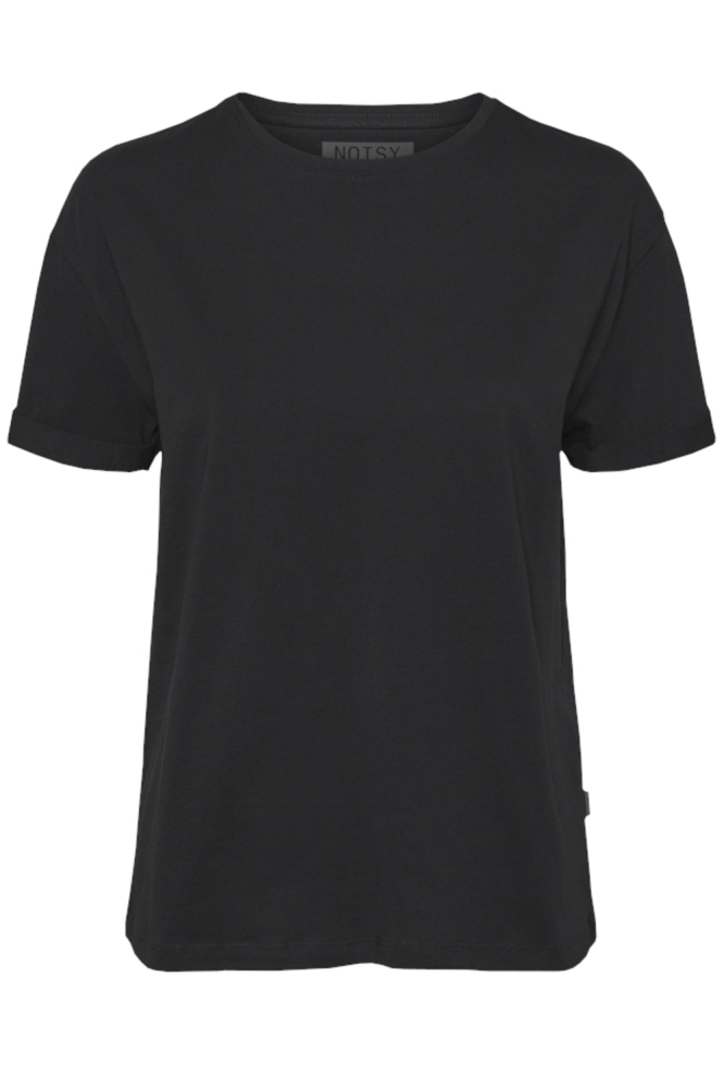 Noisy may zwarte dames t-shirt | Vooraanzicht