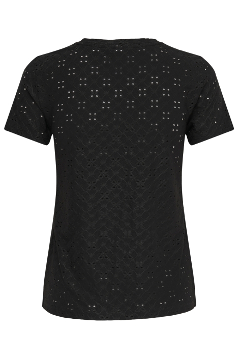 Jacqueline de Yong zwarte dames t-shirt | Achteraanzicht