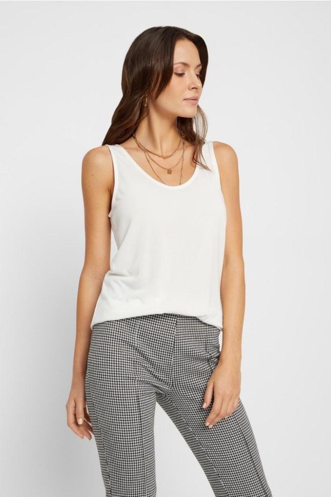 Pieces witte dames top