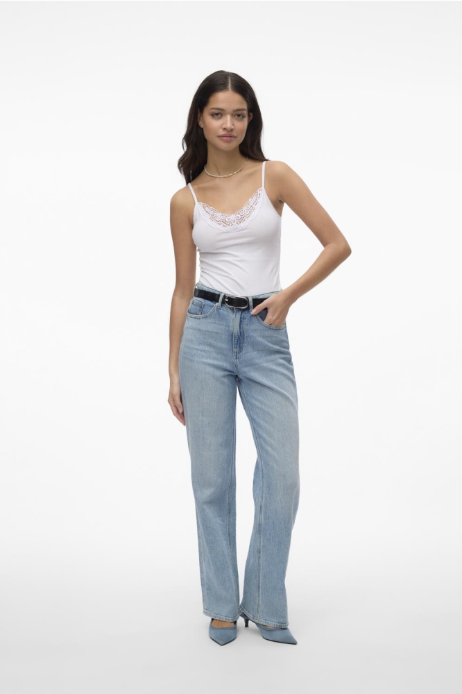 Vero Moda witte dames top | Model