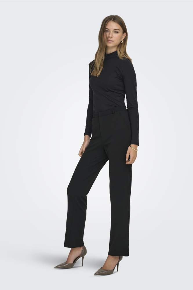 Jacqueline de Yong zwarte dames t-shirt | Model