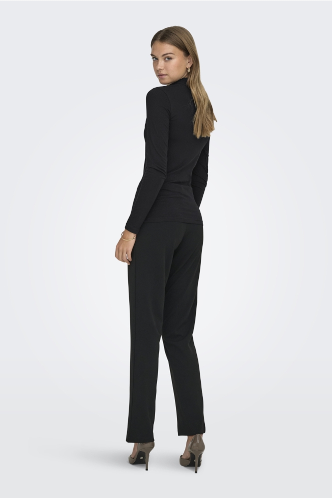 Jacqueline de Yong zwarte dames t-shirt | Model