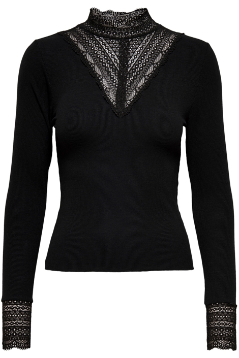 Only zwarte dames t-shirt