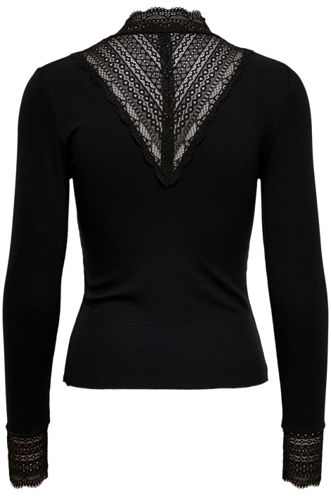 Only zwarte dames t-shirt