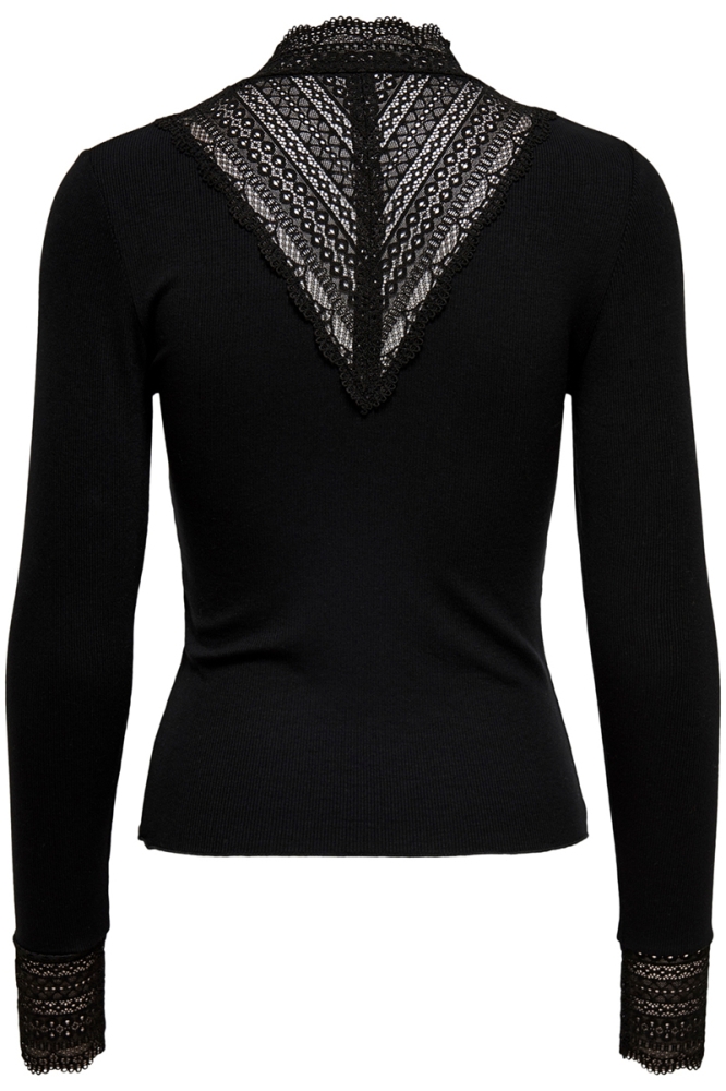 Only zwarte dames t-shirt