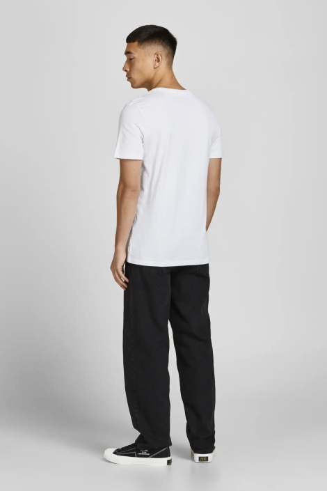 Jack & Jones multi color heren t-shirt | Model achteraanzicht