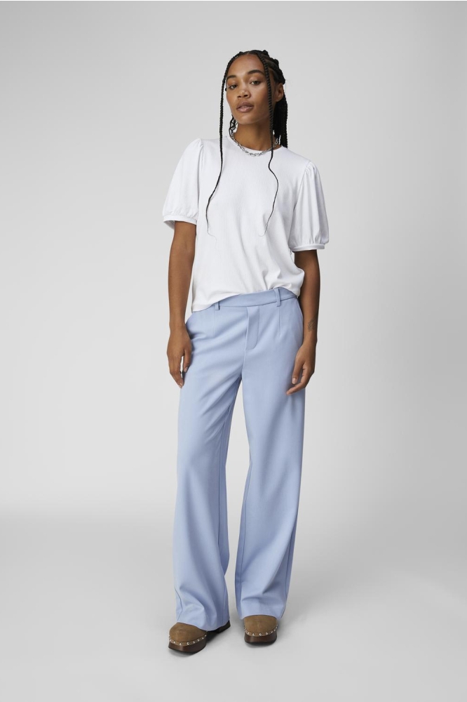 Object witte dames t-shirt | Model