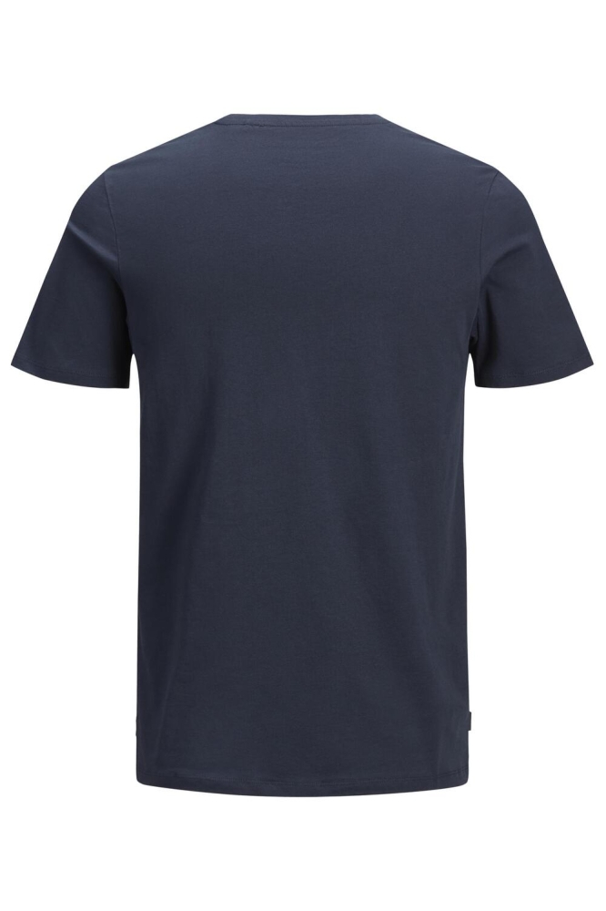 Jack & Jones blauwe heren t-shirt | Achteraanzicht
