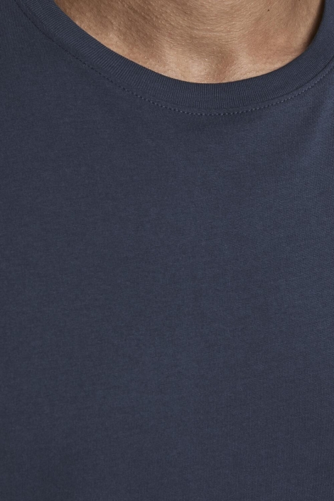 Jack & Jones blauwe heren t-shirt | Close up