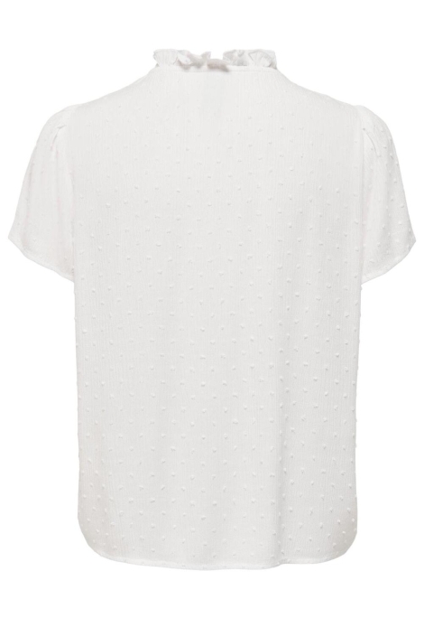 Jacqueline de Yong witte dames t-shirt | Achteraanzicht