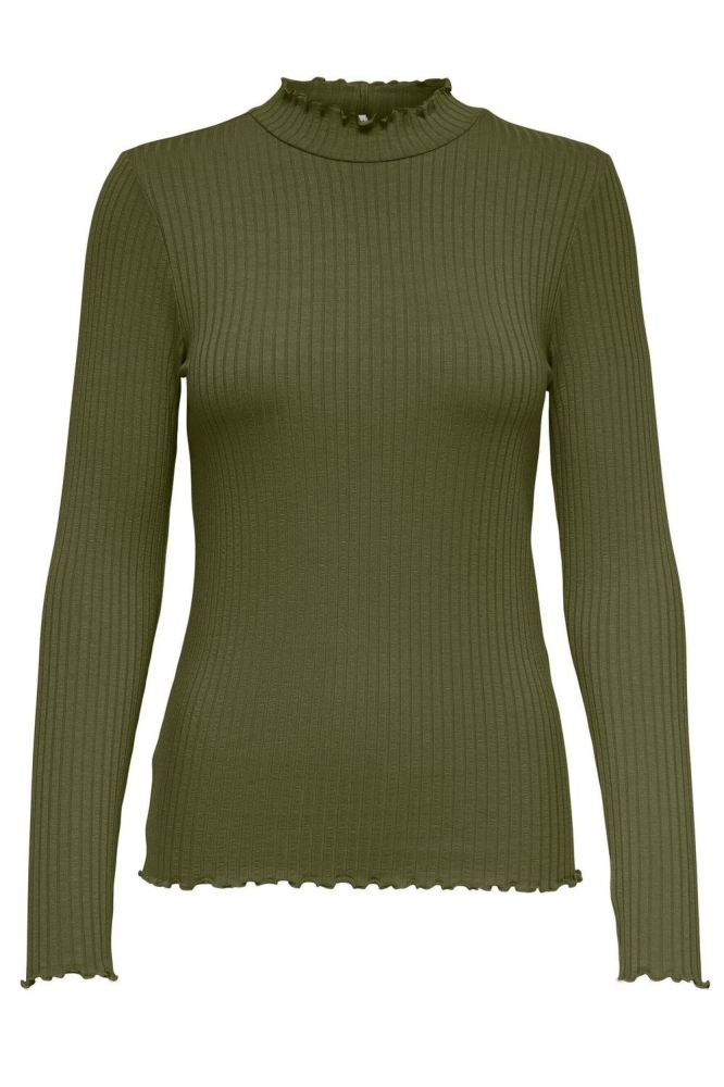 Jacqueline de Yong groene dames t-shirt
