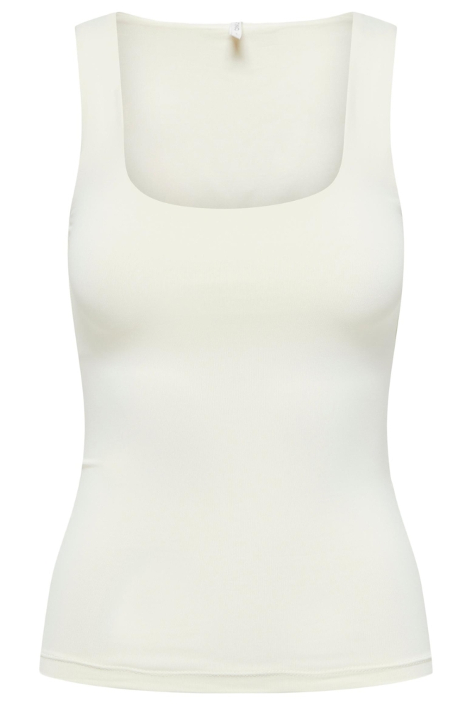 Only beige dames top | Vooraanzicht