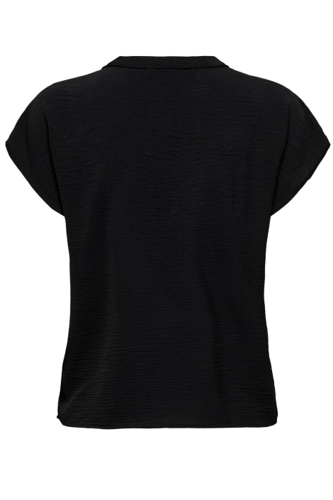 Jacqueline de Yong zwarte dames t-shirt | Achteraanzicht