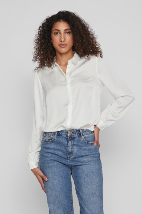 Vila witte dames blouse | Model