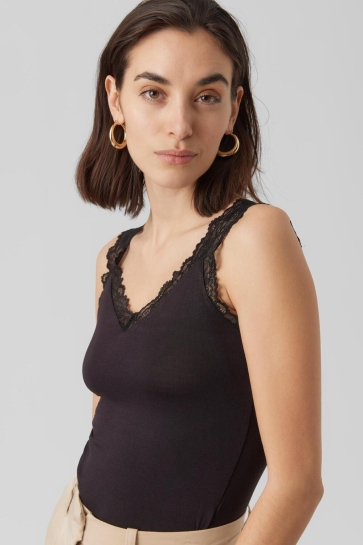 Vero Moda Top VMROSA SL TOP JRS NOOS 10287348 BLACK