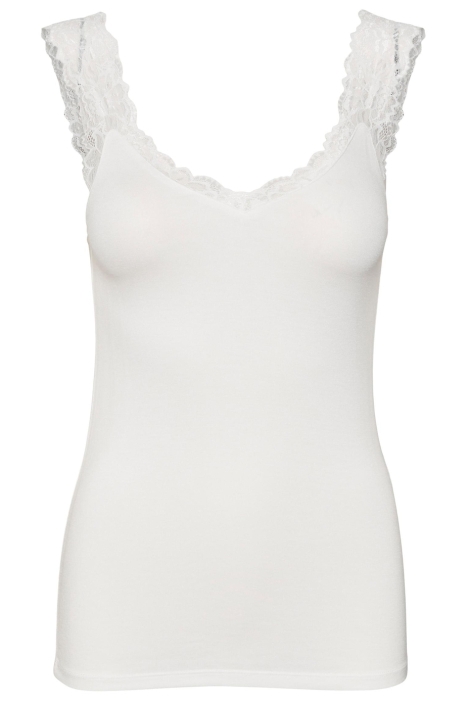 Vero Moda ecru dames top | Vooraanzicht