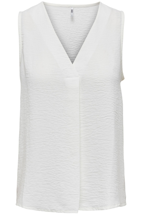 Jacqueline de Yong witte dames top | Vooraanzicht