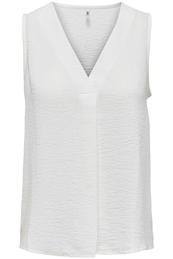 Jacqueline de Yong witte dames top | Vooraanzicht