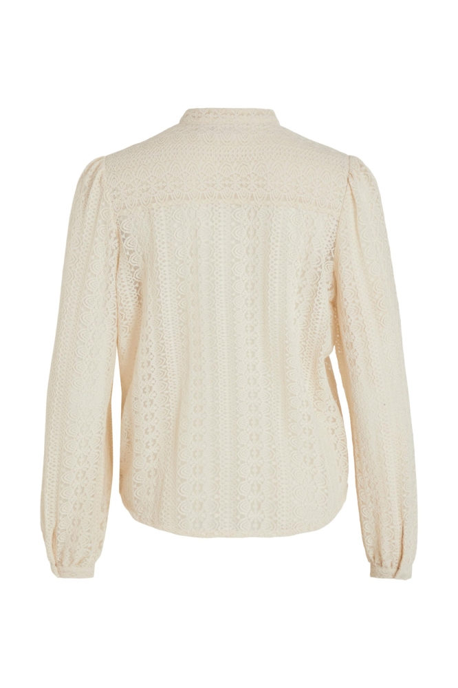 Vila beige dames blouse