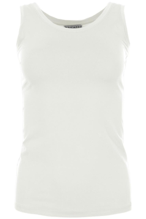 Maicazz ecru dames top | Vooraanzicht