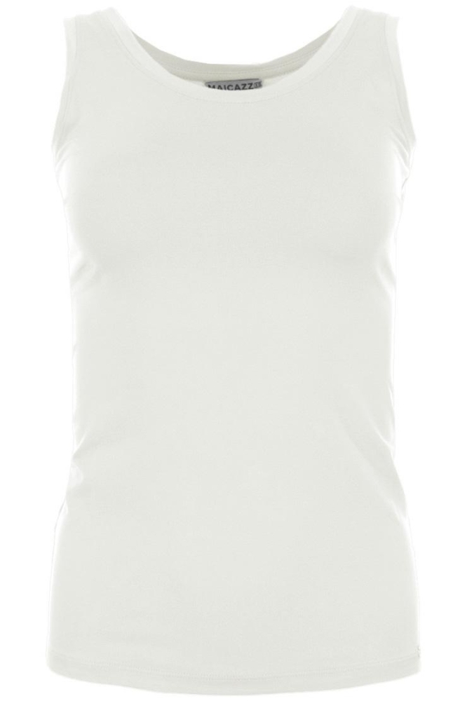 Maicazz ecru dames top | Vooraanzicht