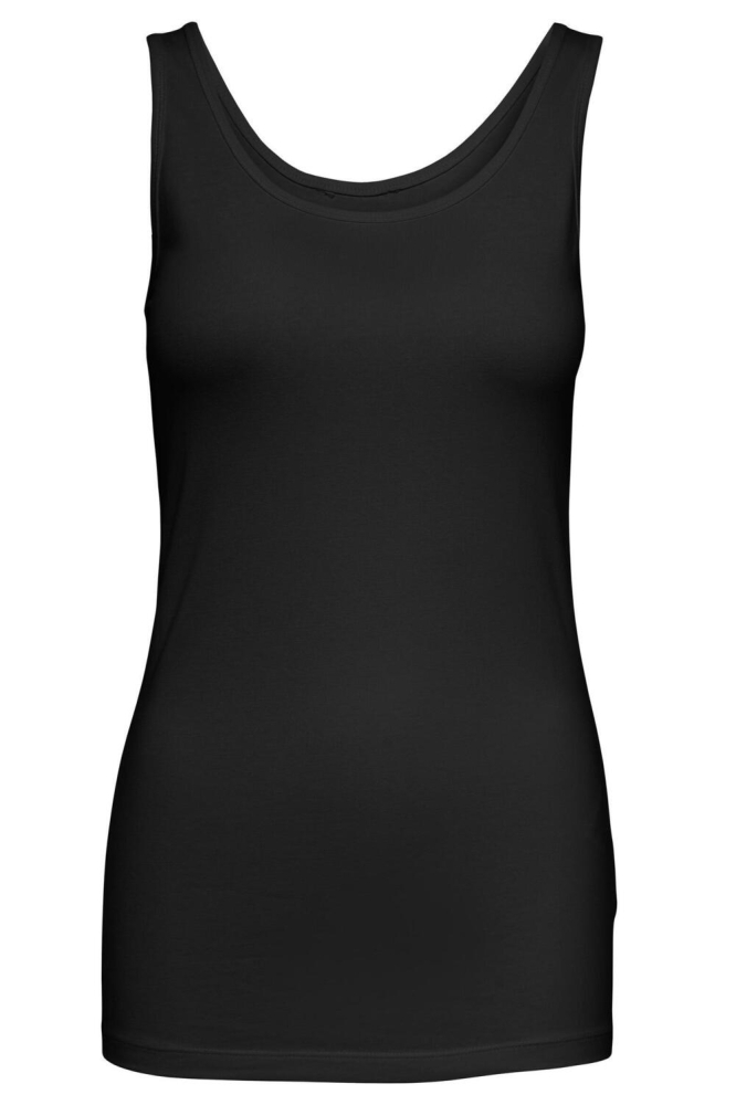 Jacqueline de Yong zwarte dames top | Vooraanzicht