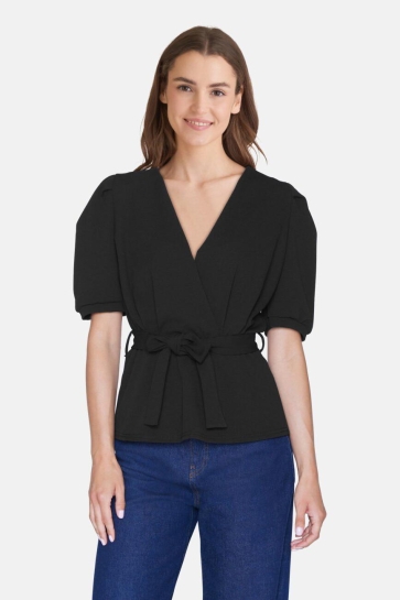 SisterS point Blouse NASA T 15348 BLACK