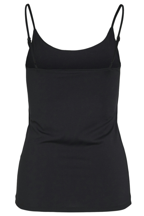 Vila zwarte dames top | Achteraanzicht