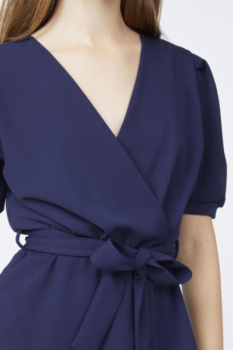 SisterS point blauwe dames t-shirt | Close up