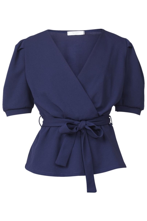 SisterS point blauwe dames t-shirt | Vooraanzicht