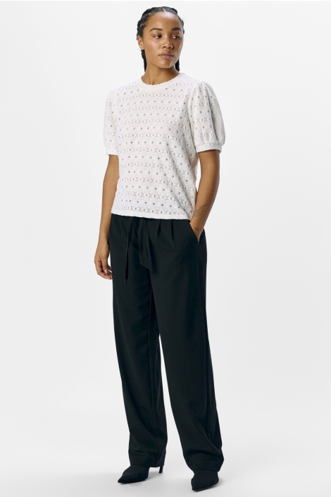 Object witte dames t-shirt | Model