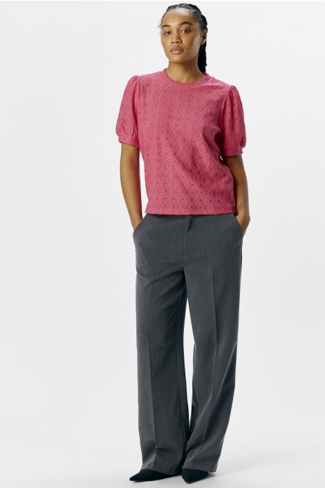 Object roze dames t-shirt | Model