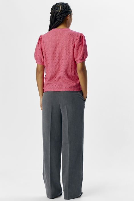 Object roze dames t-shirt | Model