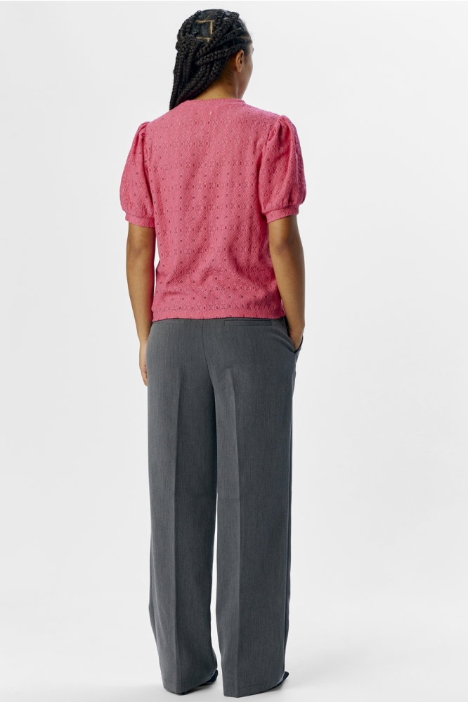 Object roze dames t-shirt | Model