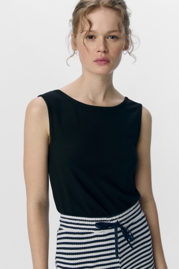 Object OBJJAMIE S/L SLI TANK TOP NOOS 23045692 BLACK