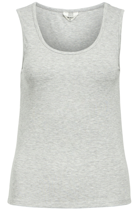 Object grijze dames top | Vooraanzicht