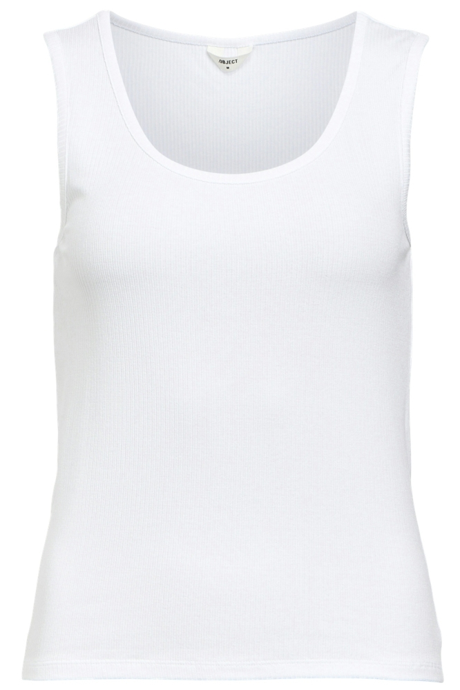 Object witte dames top | Vooraanzicht