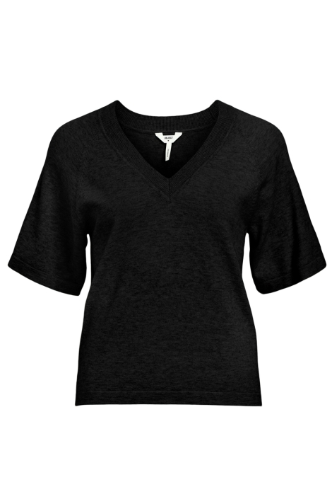 Object zwarte dames trui | Vooraanzicht