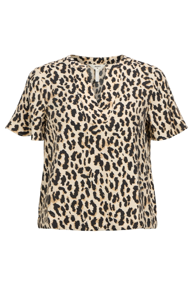 Object bruine dames t-shirt | Vooraanzicht